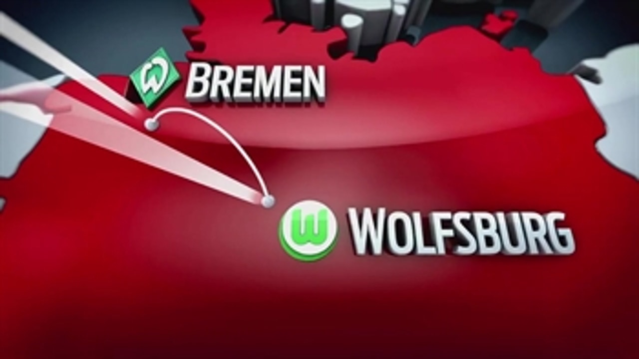 Werder Bremen vs. VfL Wolfsburg ' 2016-17 Bundesliga Highlights