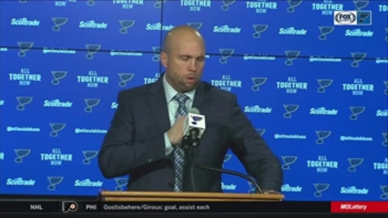 Yeo on Blues' 2-0 loss: 'You're winning those games most the time'
