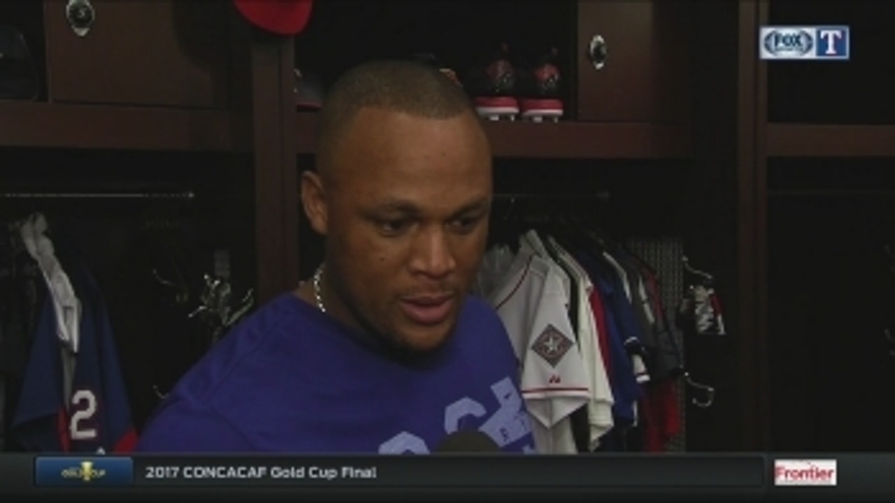 Beltre: 'He told me I need to stand on the circle, so I said okay'