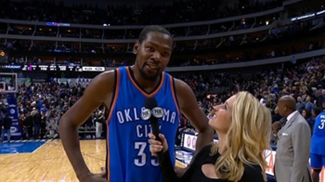 Durant: It was an up-and-down game