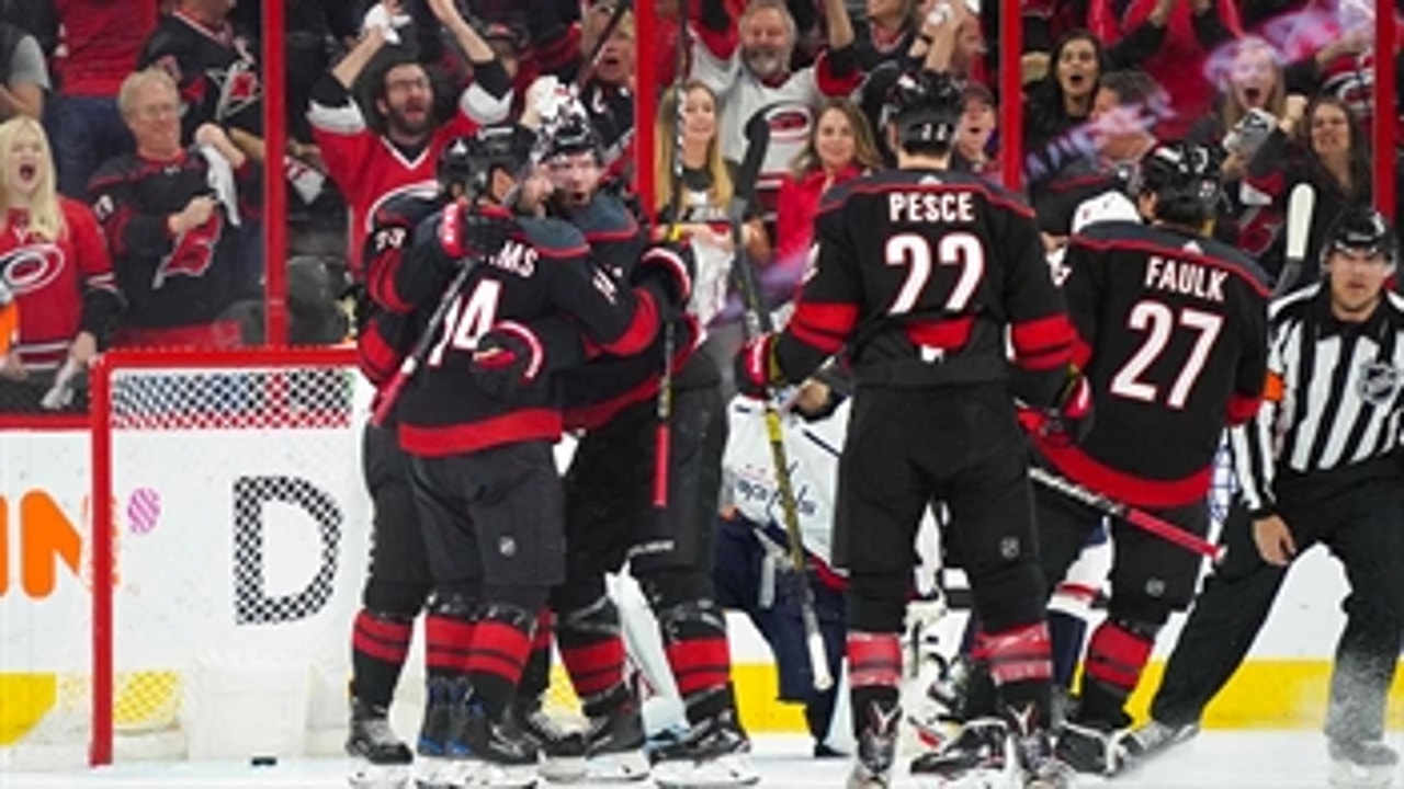 Hurricanes run away from Capitals to force Game 7