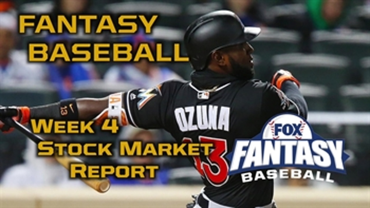 Fantasy Baseball Week 4 Stock Market Report