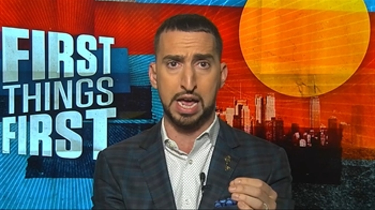 Nick Wright says that the 'demise' of James Harden in playoffs has been over exaggerated