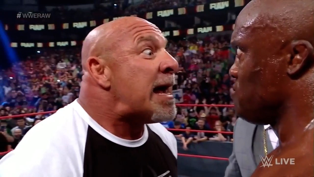 Goldberg and Keith Lee return to Raw to challenge Bobby Lashley