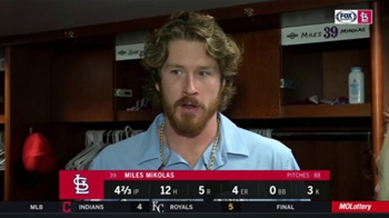 Miles Mikolas after hitting a two-run homer: 'I've got the juice right now'