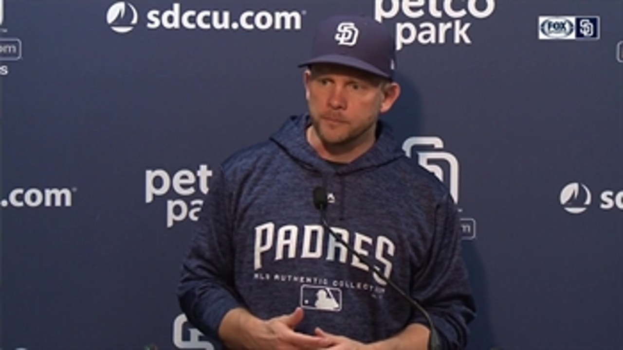 Andy Green talks about Perdomo, Renfroe, and the Padres loss to the Cubs