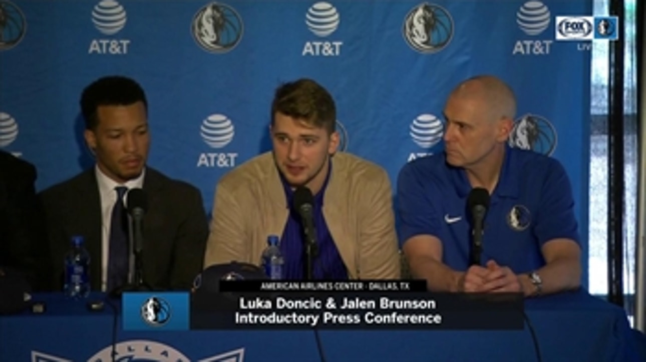 Luka Doncic on Arrival in Dallas: 'It's been amazing'