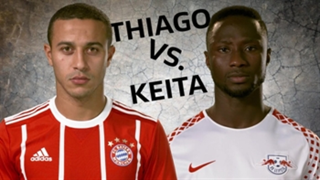 Thiago vs. Keita: Comparing Bayern and Leipzig's star midfielders ' 2017-18 Bundesliga Highlights