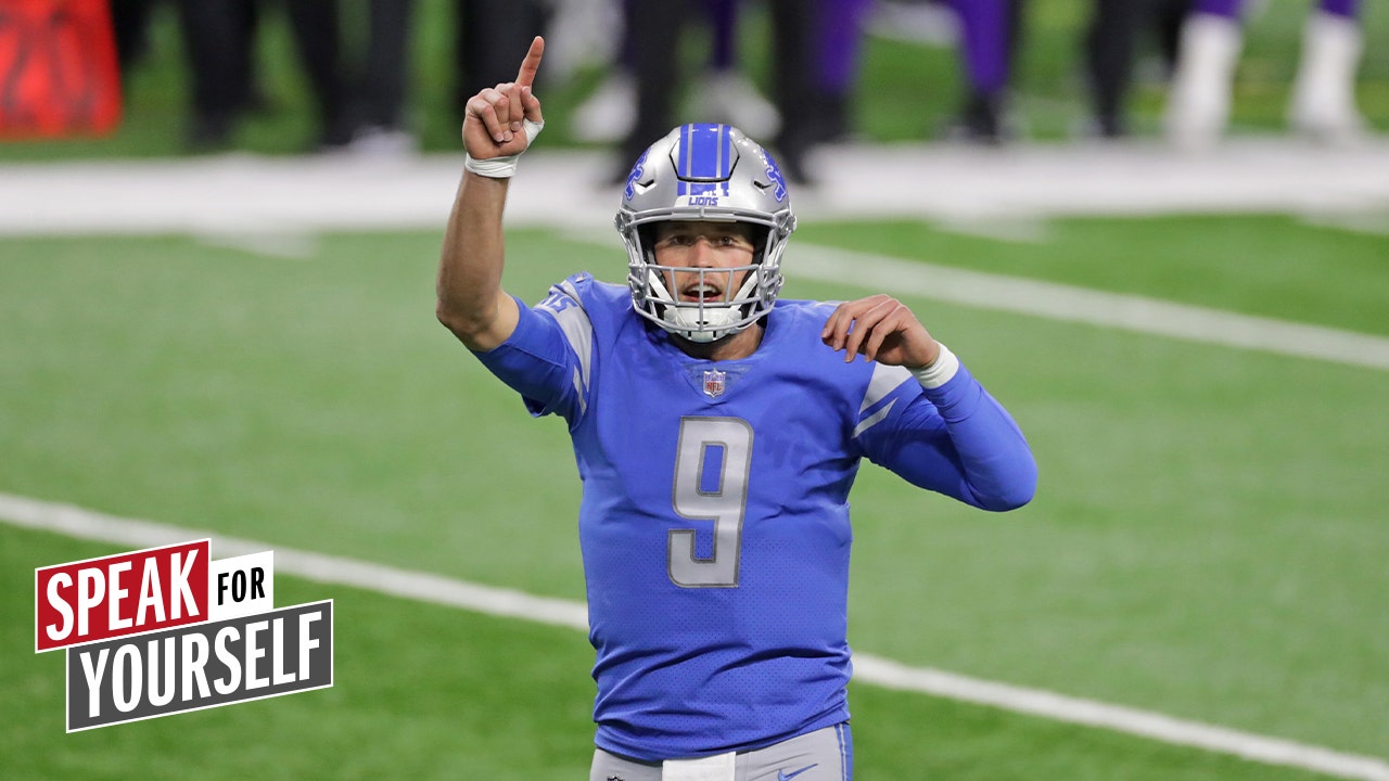 Malcom Jenkins: Matthew Stafford has found himself in a perfect situation with Sean McVay's Rams | SPEAK FOR YOURSELF