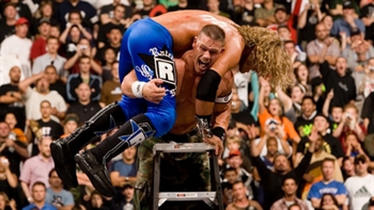 Edge vs. John Cena - WWE Title TLC Match: WWE Unforgiven 2006 (Full Match)