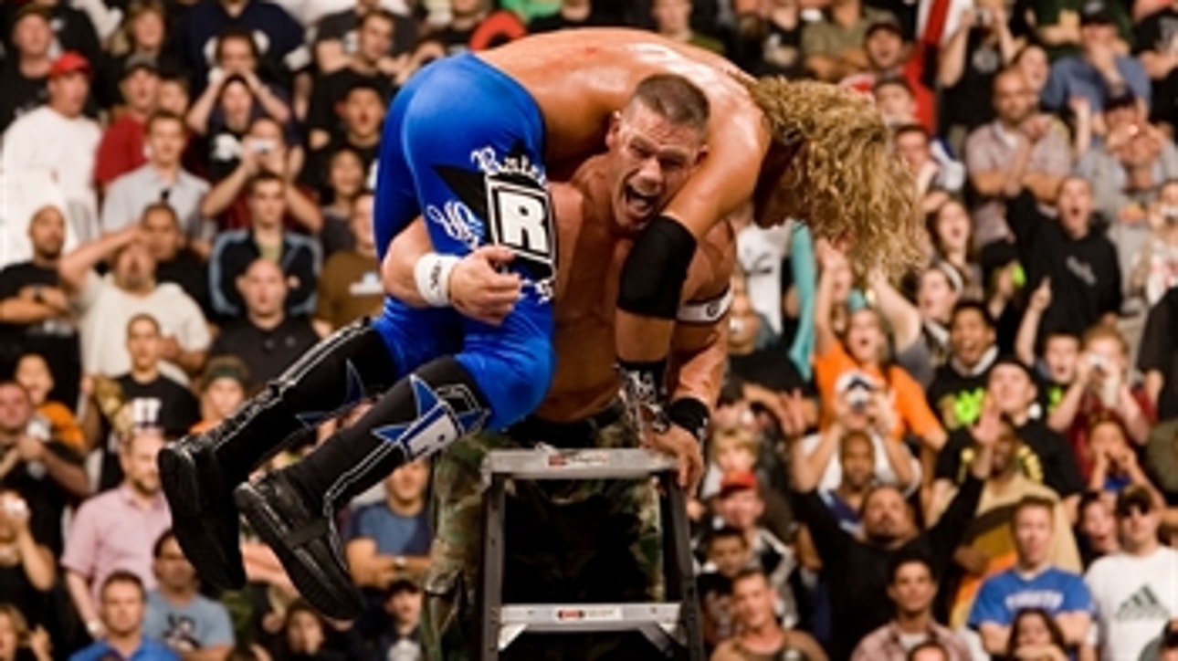 Edge vs. John Cena - WWE Title TLC Match: WWE Unforgiven 2006 (Full Match)