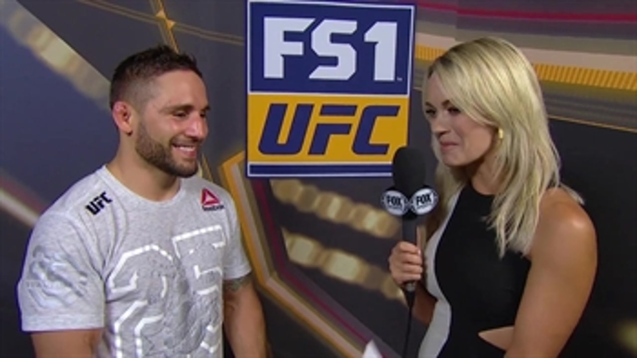 Laura Sanko catches up with Chad "Money" Mendes ' INTERVIEW ' UFC FIGHT NIGHT
