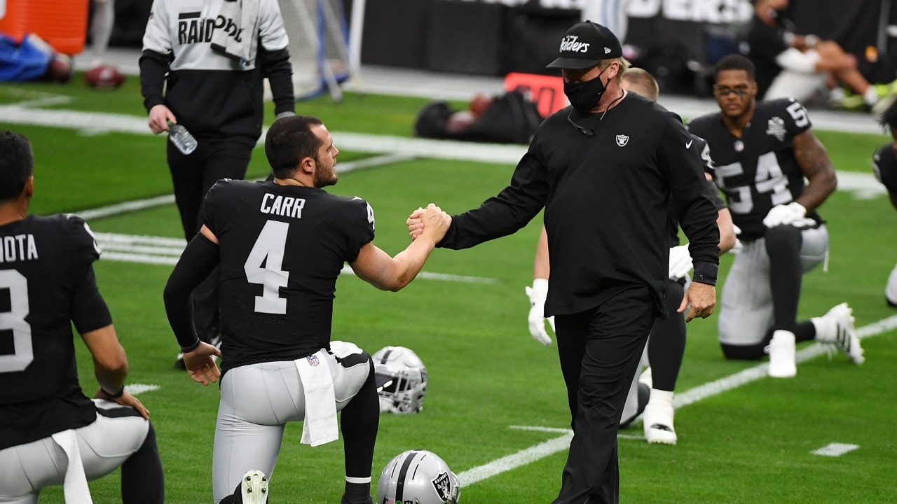 Marcellus Wiley: Jon Gruden has Raiders in an upward trend despite loss to Chargers | SPEAK FOR YOURSELF
