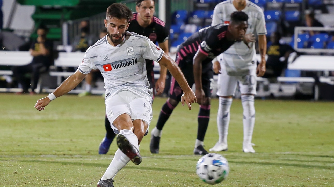 Rossi's 2 goals propel LAFC past Seattle into the MLS is Back Tournament quarters with 4-1 win