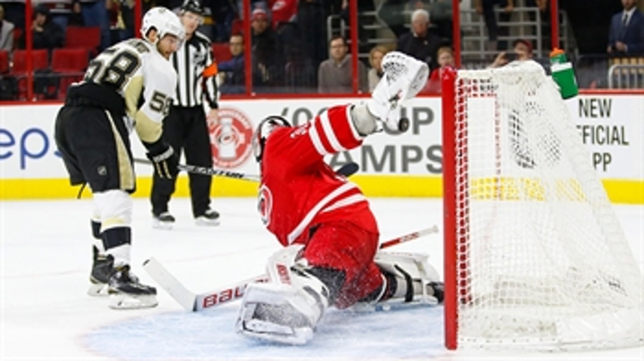 Hurricanes rally late, fall to Penguins in shootout