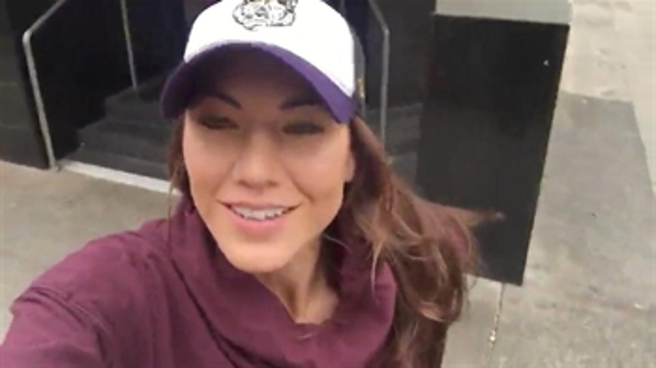 Hope Solo shows us her morning gameday routine