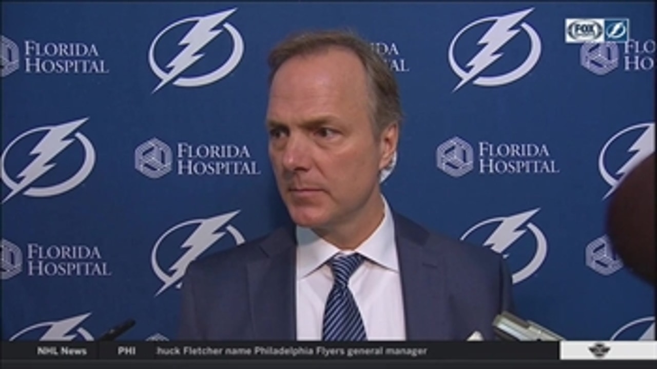 Jon Cooper says the most important statistic is the W
