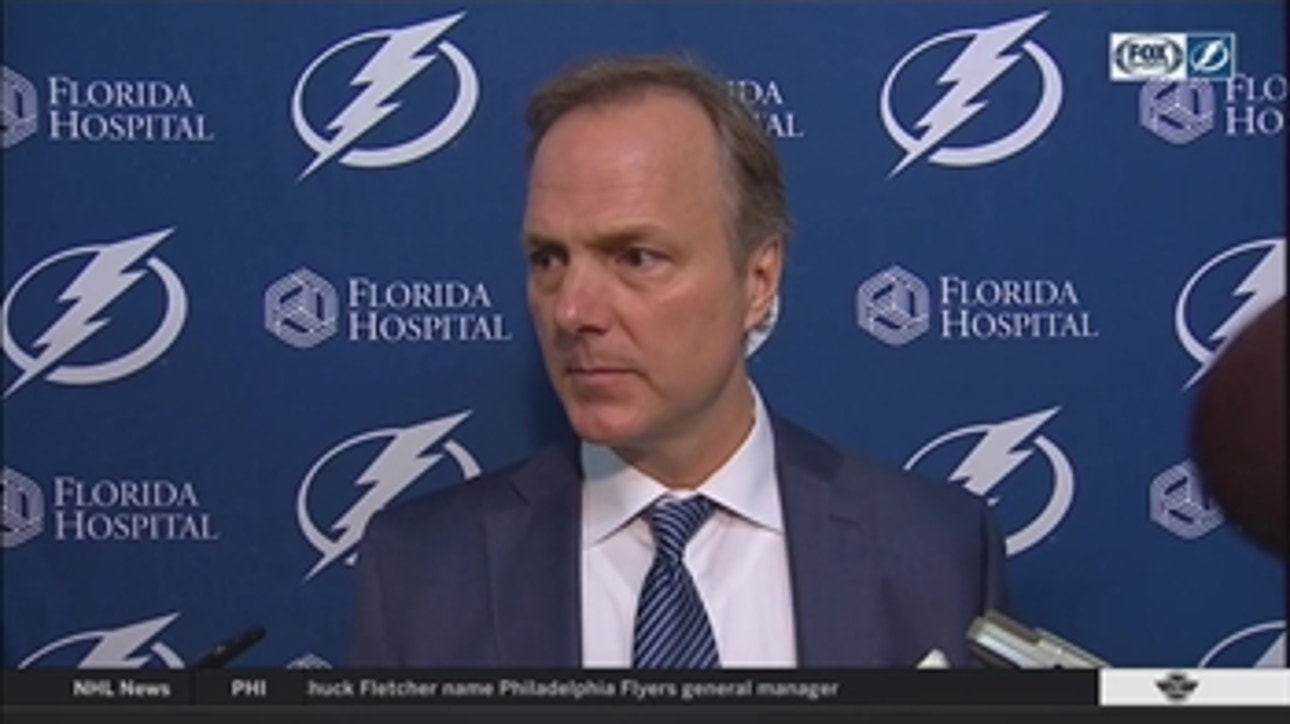 Jon Cooper says the most important statistic is the W