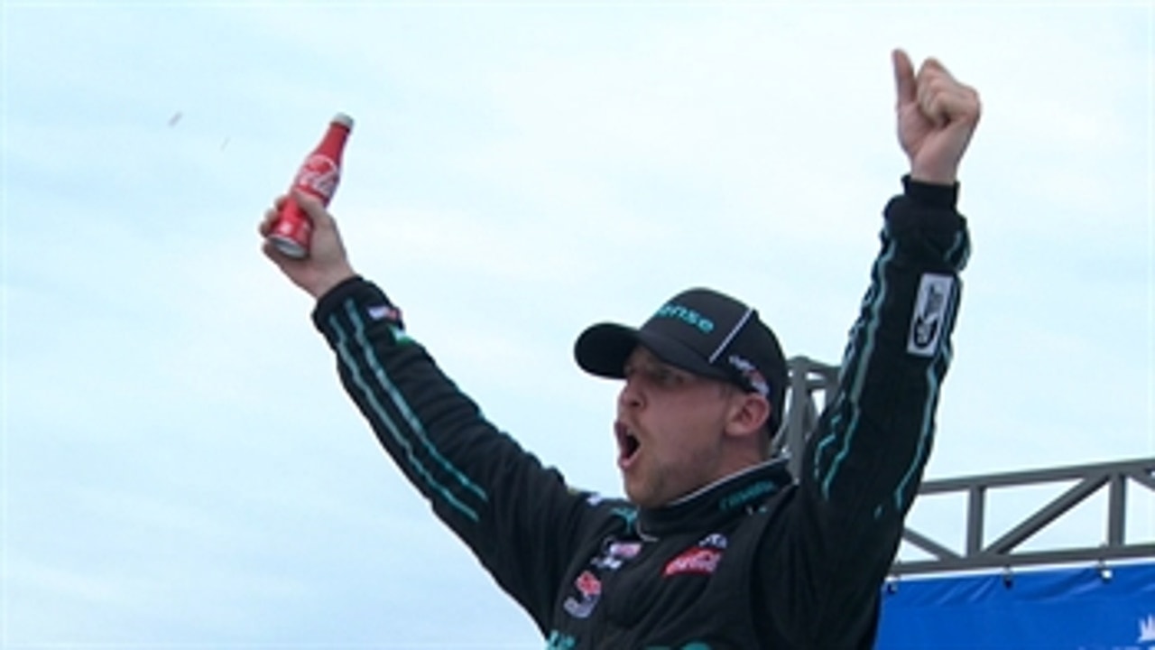 Denny Hamlin Holds Off William Byron to Win at Michigan ' 2017 XFINITY SERIES ' FOX NASCAR
