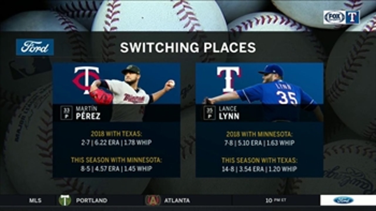 Martin Perez Returns to Globe Life Park on the other Side ' Rangers Live