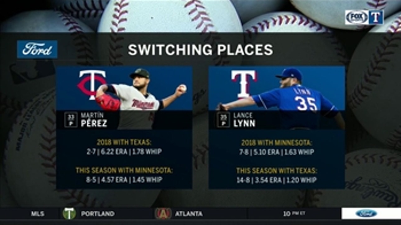Martin Perez Returns to Globe Life Park on the other Side ' Rangers Live