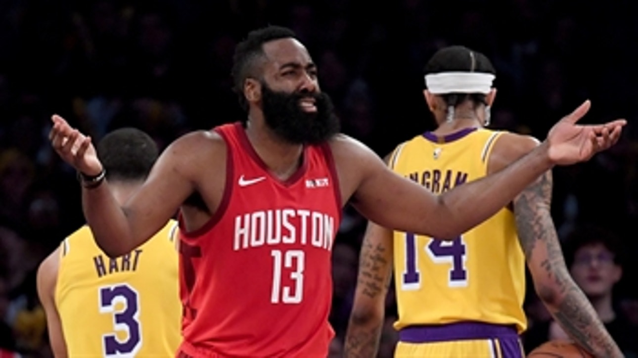 Doug Gottlieb thinks James Harden shouldn't be the one to complain about officiating