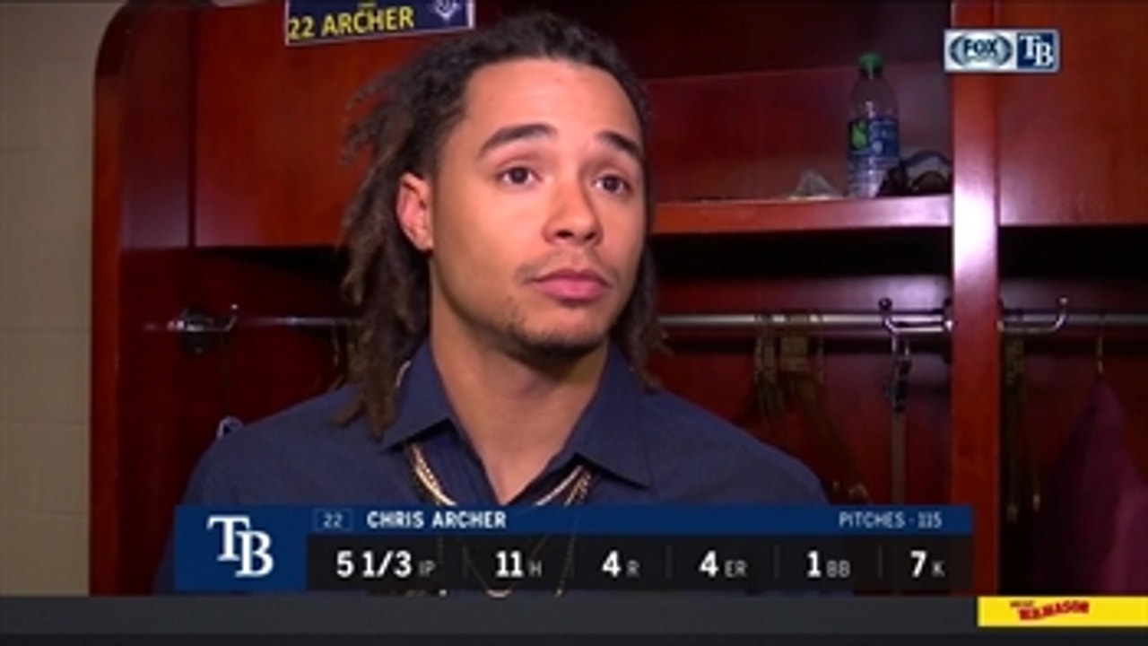 Chris Archer was in attack mode Thursday night