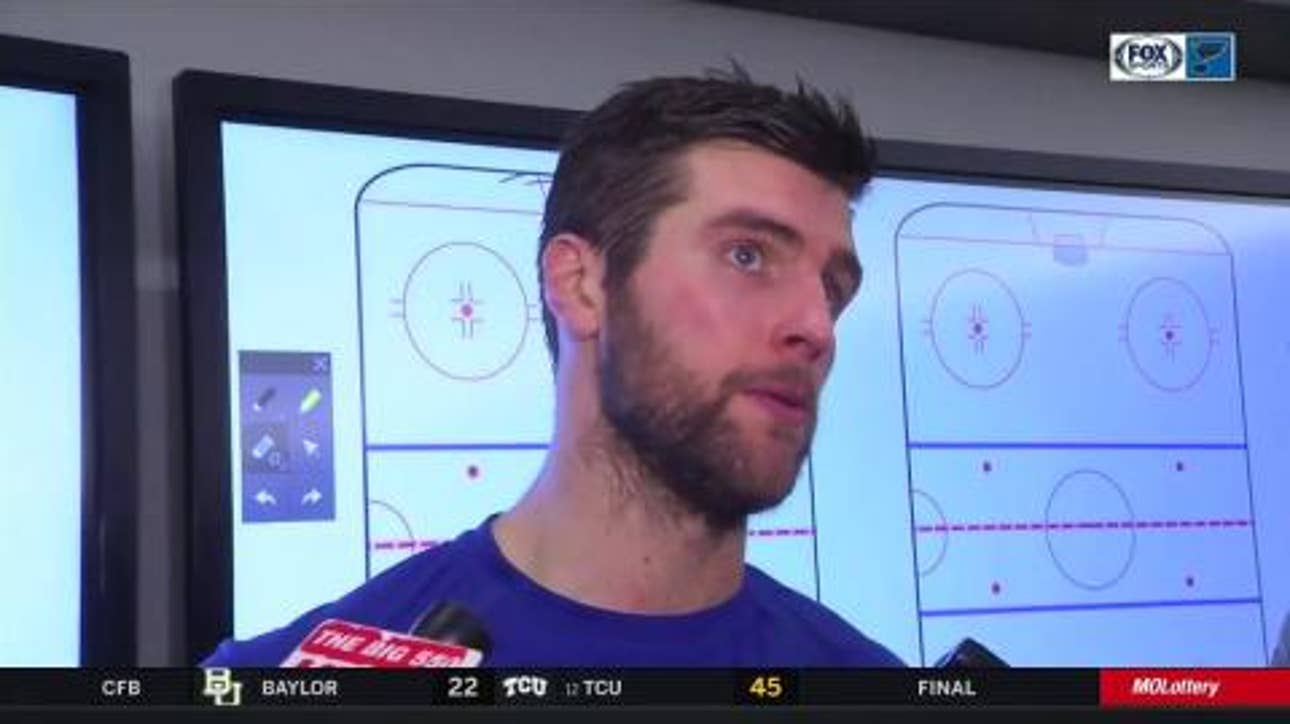 Pietrangelo on Blues' power-play troubles: 'We just kind of played into their hands'