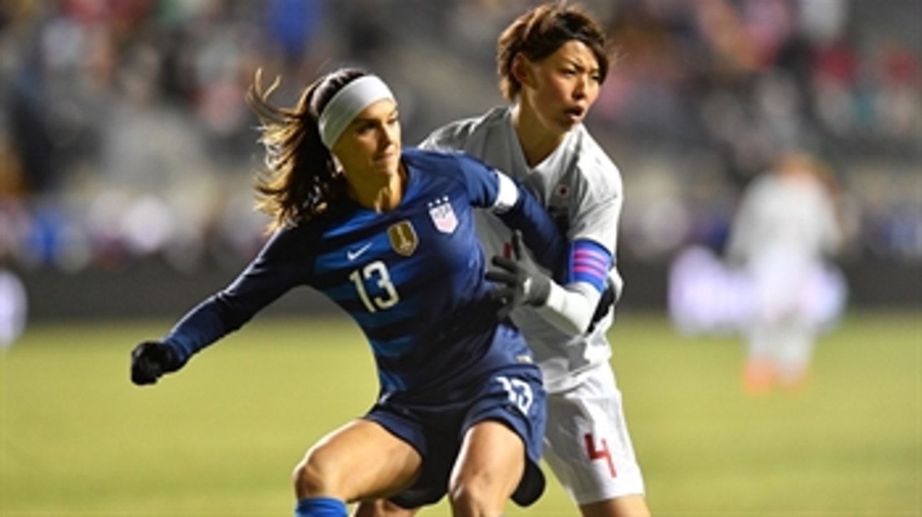 Alex Morgan on USWNT draw against Japan: 'It was a good performance but it can get better.'