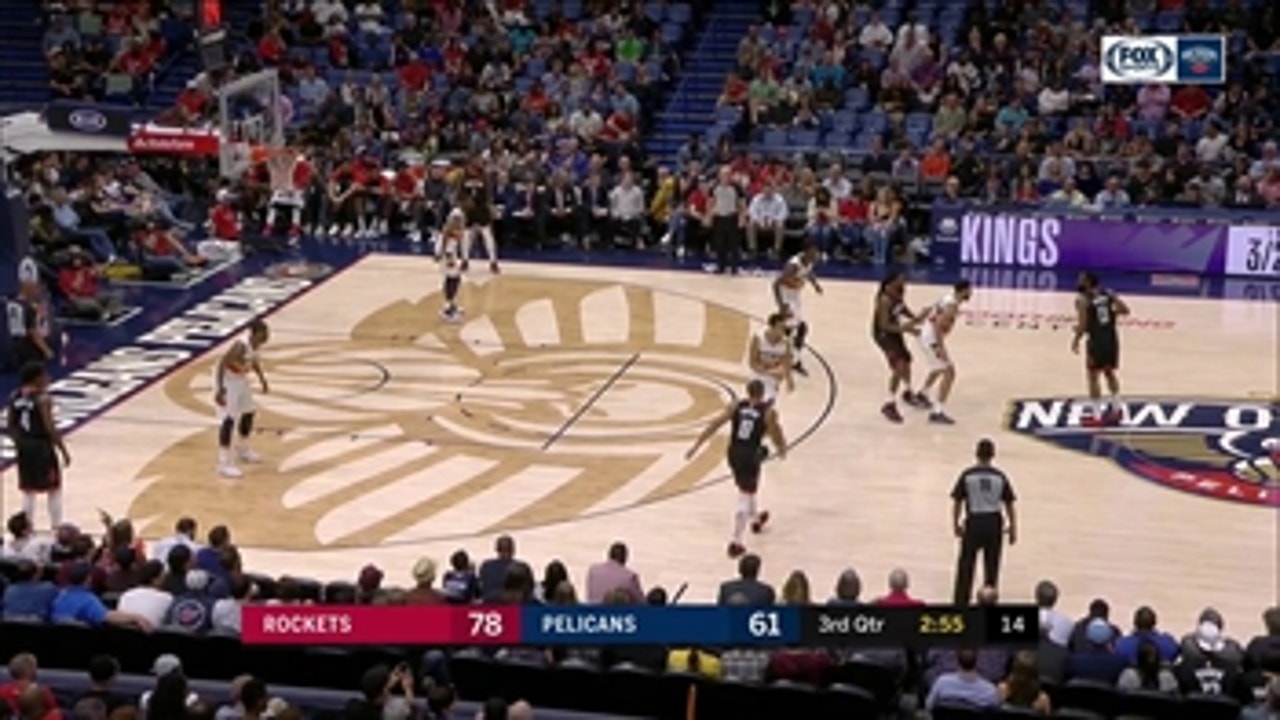 HIGHLIGHTS: Kenrich Williams strips the ball from Harden