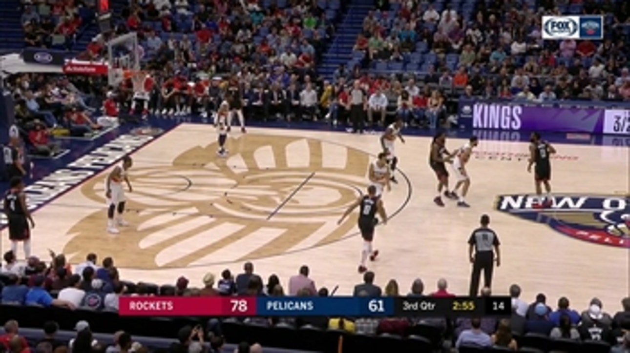 HIGHLIGHTS: Kenrich Williams strips the ball from Harden