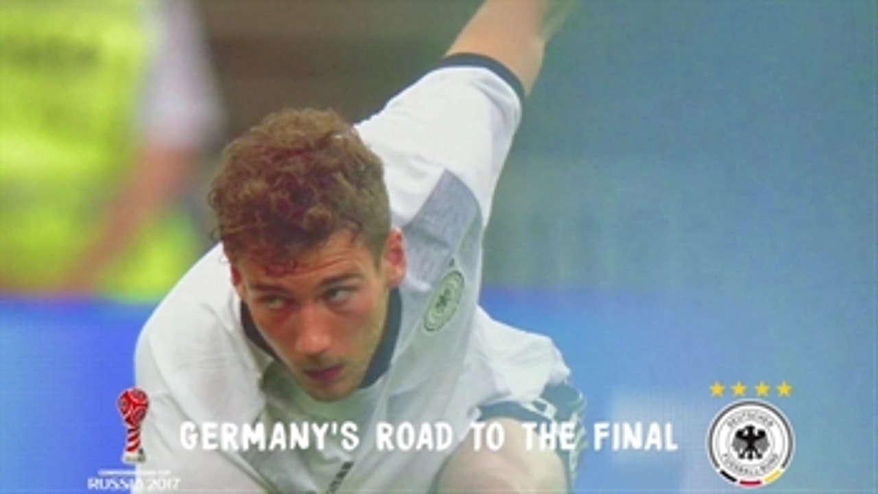 Germany's road to the Confederations Cup Final