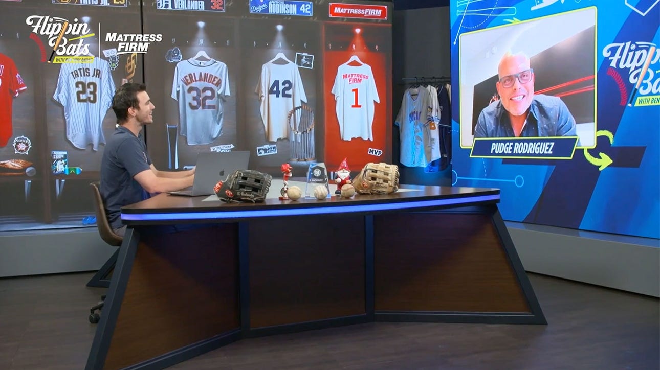 Pudge Rodriguez on catching for Nolan Ryan, Robin Ventura fight, more | Flippin Bats