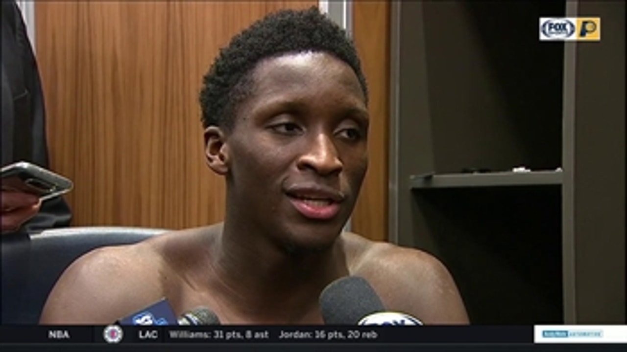 Victor Oladipo after Pacers' loss: 'We've just got to keep getting better'
