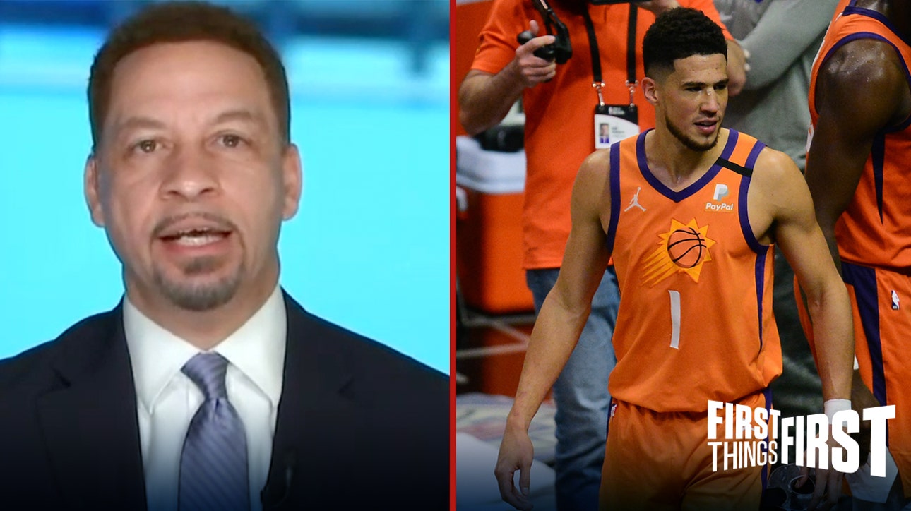 Chris Broussard: Even if Giannis is cleared to play, I'm taking Suns to win Finals ' FIRST THINGS FIRST
