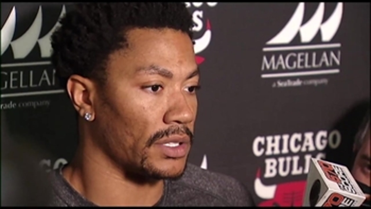 Derrick Rose staying 'positive' during recovery