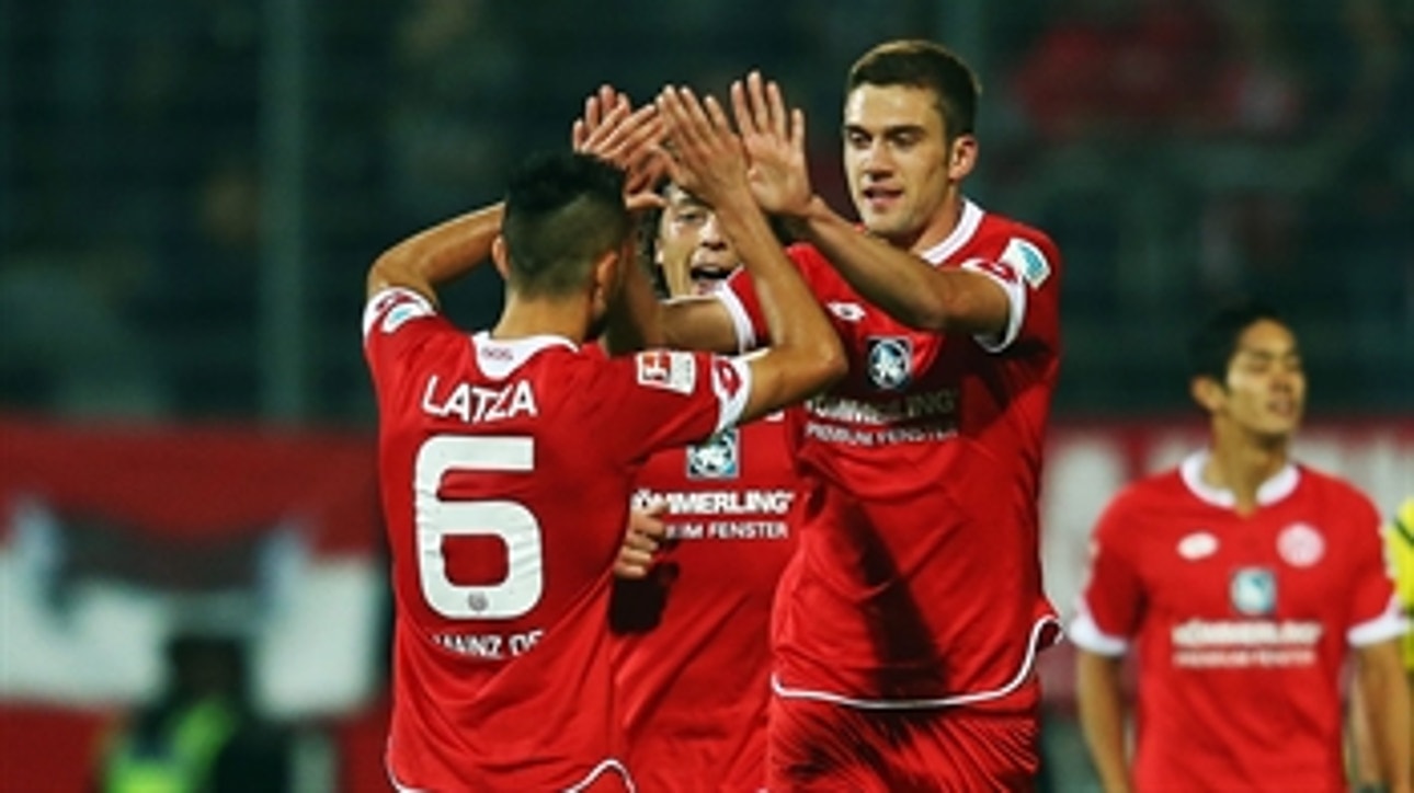 Bell header gives Mainz early lead vs. Darmstadt - 2015-16 Bundesliga Highlights