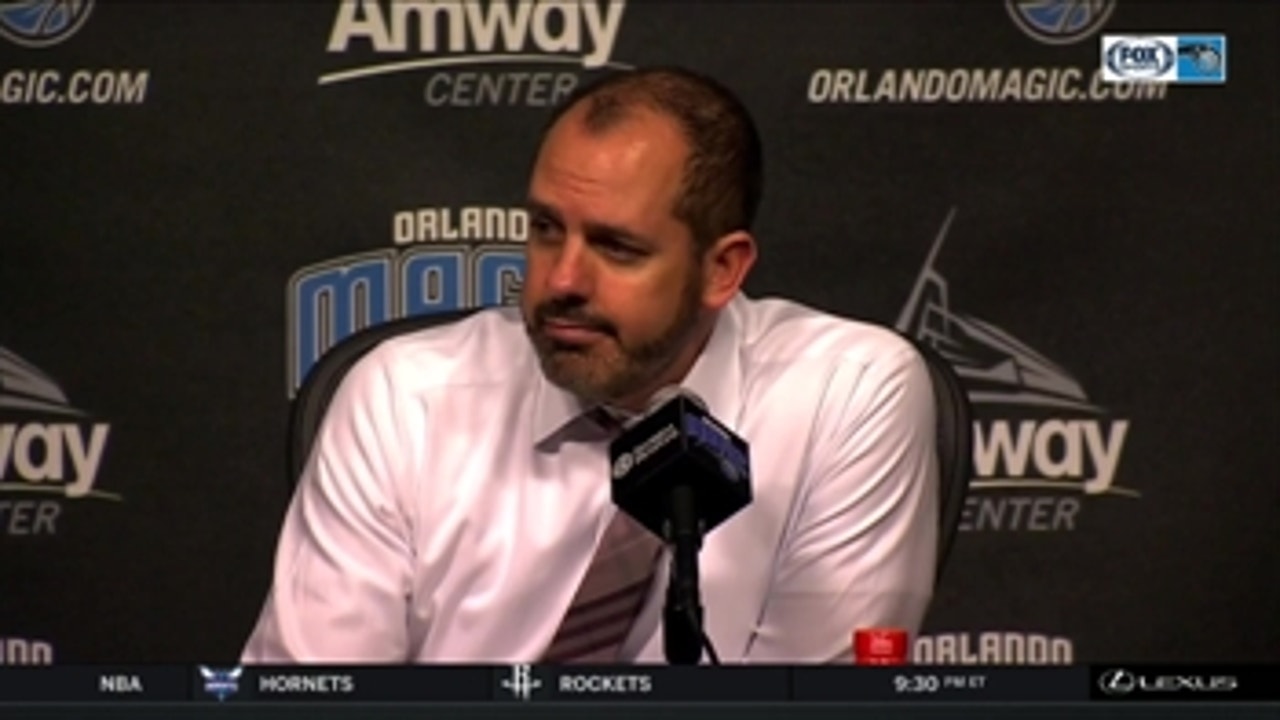 Frank Vogel reacts to the loss against the Clippers