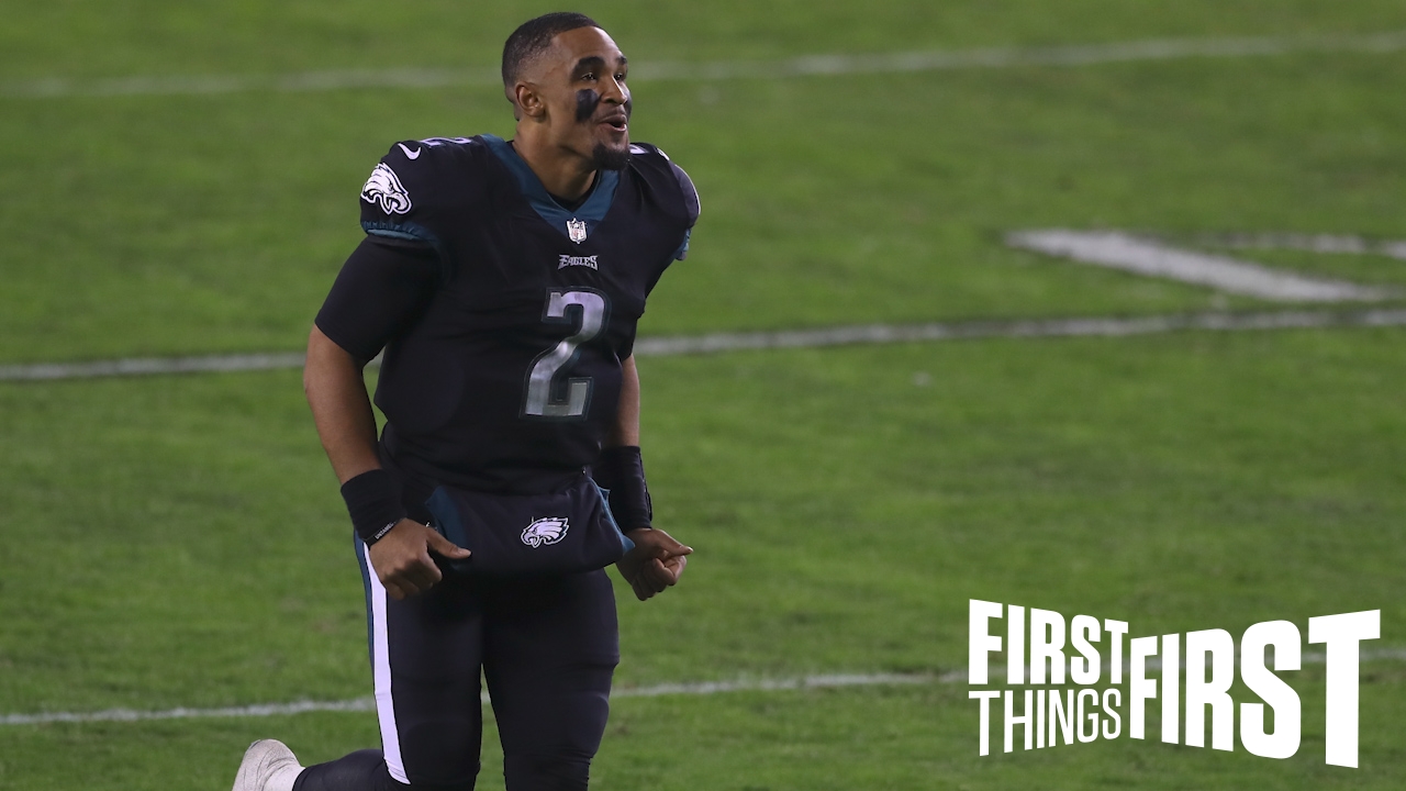 Brian Westbrook: Eagles back Jalen Hurts as QB; Owner Jeffrey Lurie made the right call | FIRST THINGS FIRST