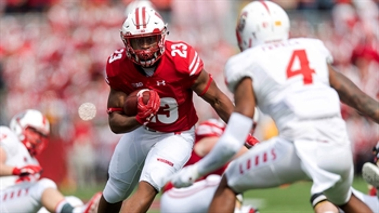 Wisconsin's Jonathan Taylor sets a new career high with 253 yards rushing