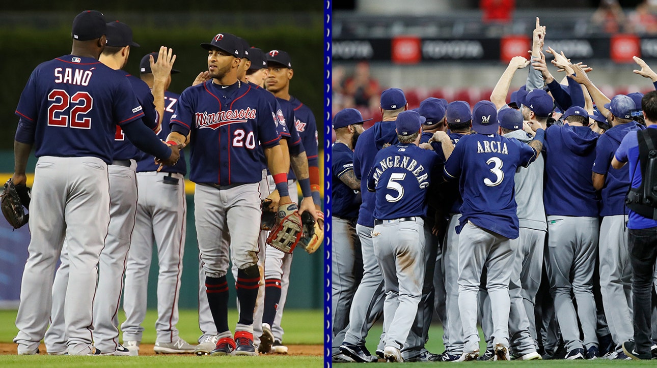 Brewers, Twins punch their tickets to the postseason ' MLB WHIPAROUND