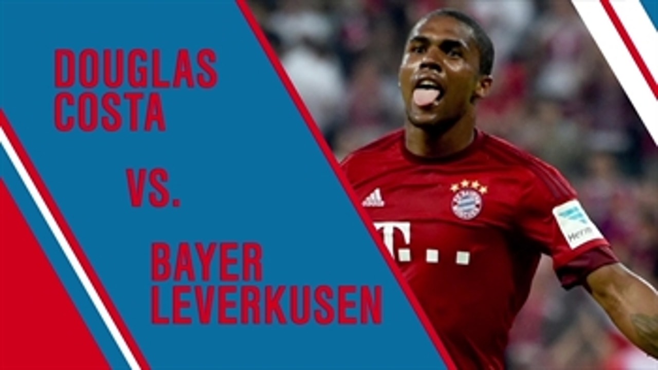 All Touches - Douglas Costa vs. Bayer 04 Leverkusen