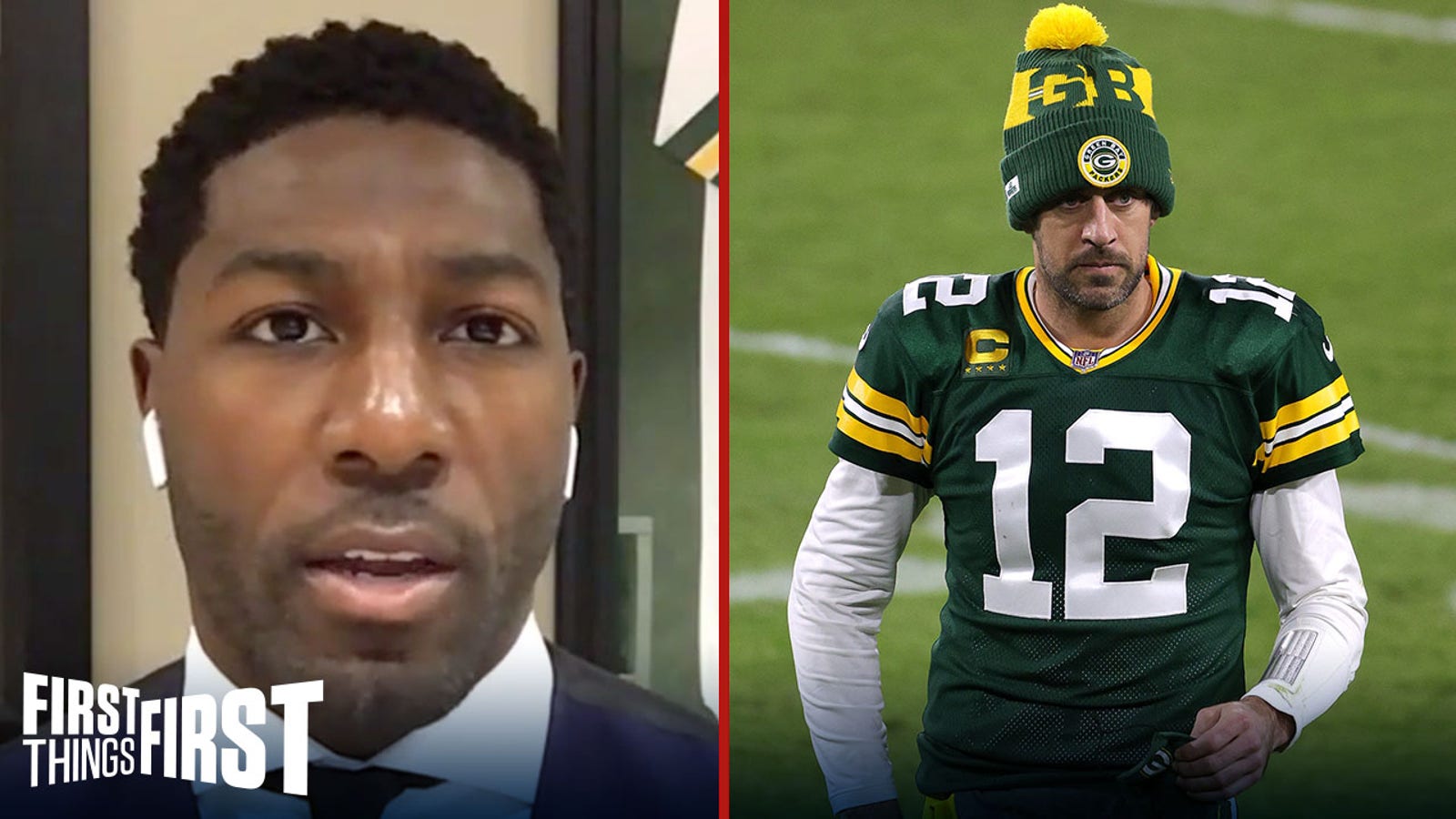 Greg Jennings: Green Bay bought into 'Aaron Rodgers is falling off' hype | FIRST THINGS FIRST