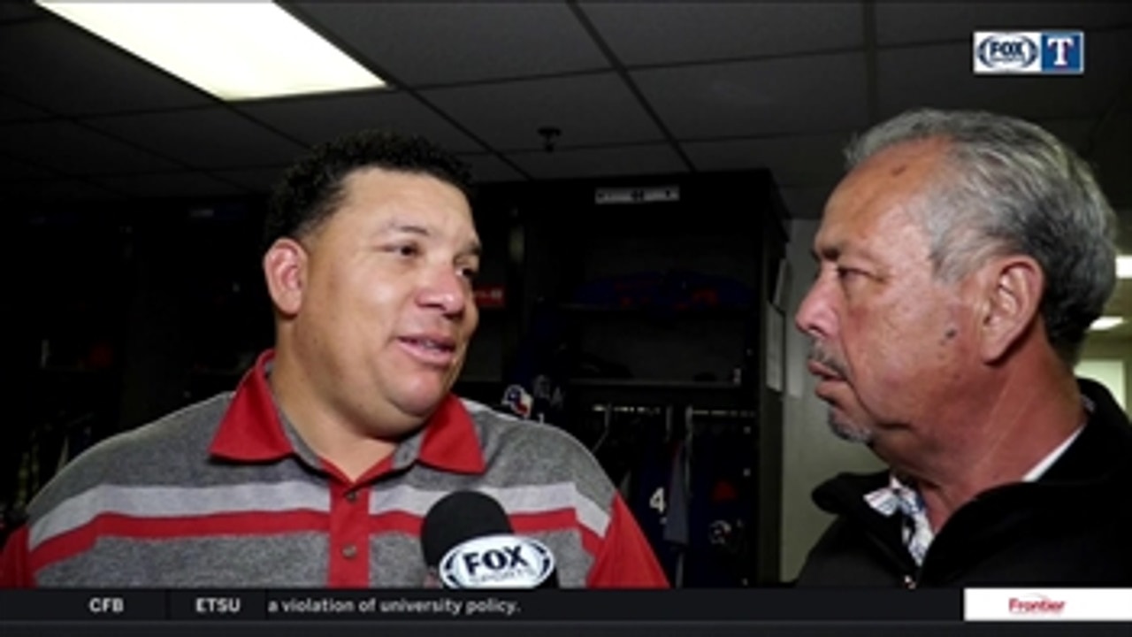 Bartolo Colon on first start with Rangers: 'I felt great'