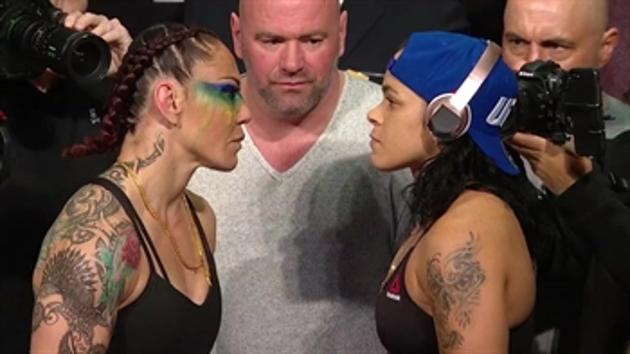 Amanda Nunes vs Cris Cyborg ' WEIGH-INS ' FACE-OFF ' UFC 232