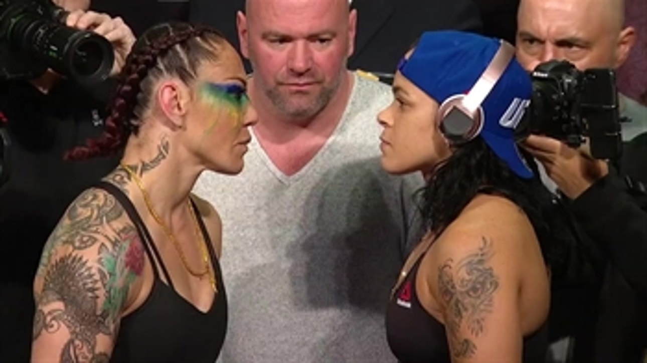 Amanda Nunes vs Cris Cyborg ' WEIGH-INS ' FACE-OFF ' UFC 232