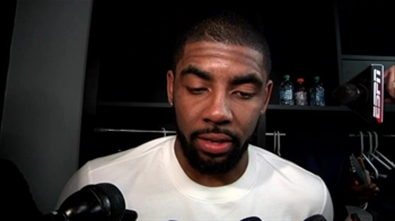 Kyrie reflects on record-breaking night vs Spurs