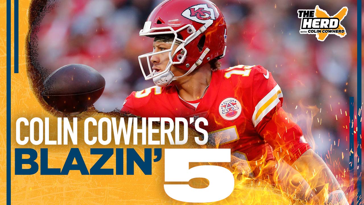 Blazin' 5: Colin Cowherd's picks for Week 13 of the 2021 NFL season I THE HERD