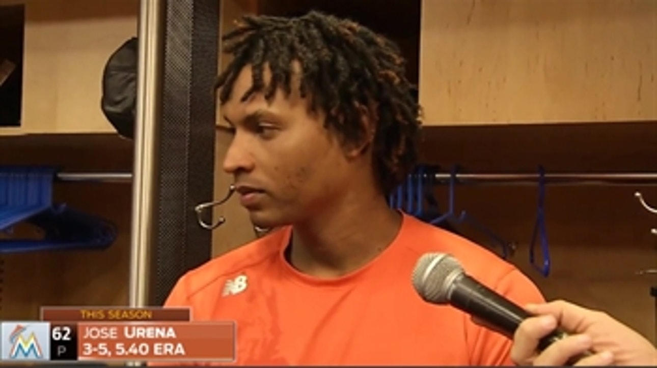 Jose Urena feeling more confident as season progresses