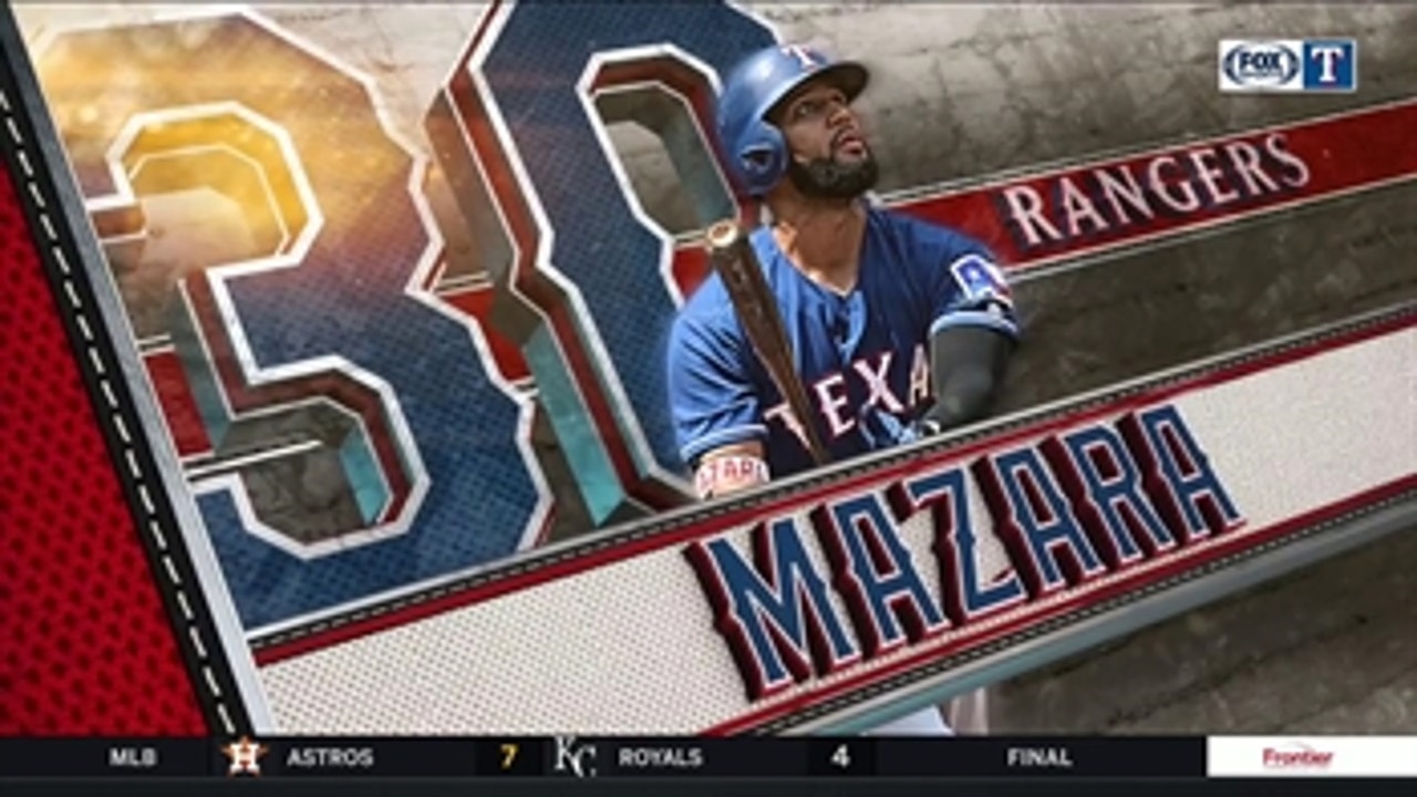 Nomar Mazara getting tougher to get off balance ' Rangers Live